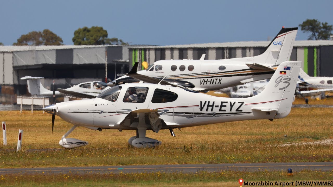 [4K] 11 Minutes of non-stop plane spotting at Moorabbin Airport [MBW/YMMB]