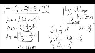 Arithmetic And Geometric Sequence😎