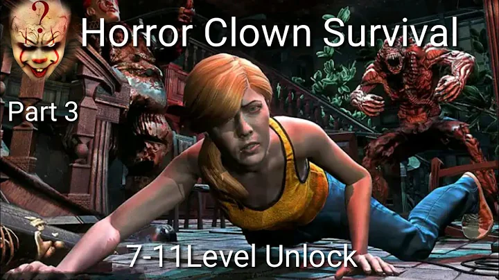 Horror Clown Survival Level 7-12 Three Young Outcasts Death House Gameplay Walkthrough AndroidIOS P3