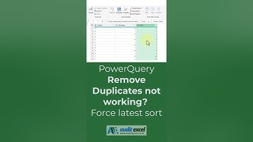 Remove duplicates NOT working in Power Query