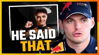 Max Verstappen's INSANE RESPONSE to Lando Norris' Miami GP VICTORY Hamilton, Leclerc and Sainz