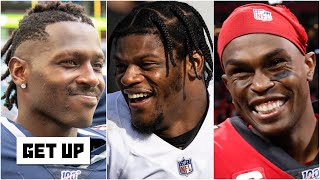 The Ravens should look to add Julio Jones, A.J. Green or Antonio Brown - Bart Scott | Get Up