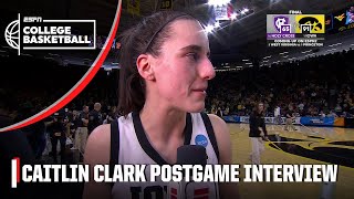 Caitlin Clark says ‘I should smile more’ after Iowa’s 1st round win vs. Holy Cross | NCAA Tournament