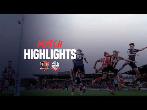 HIGHLIGHTS | Exeter City vs Wanderers — football highlights