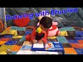 Drawing with bhuvika  easy drawings for kids  lets learn how draw circle