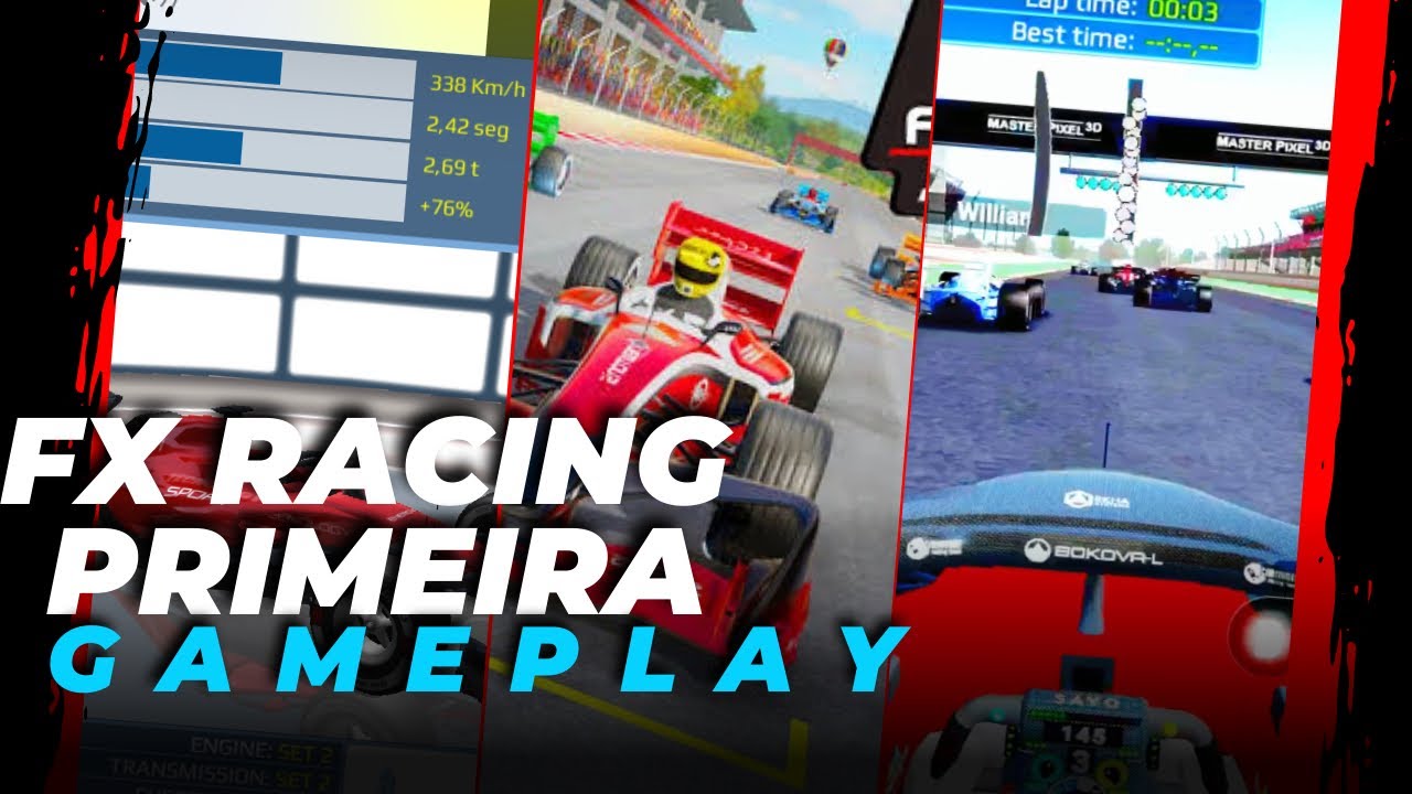 [GAMEPLAY] FX RACING - JOGO PARA CELULAR E IOS 2023 - INÍCIO DE UM MODO ...