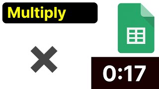 how to multiply in google sheets