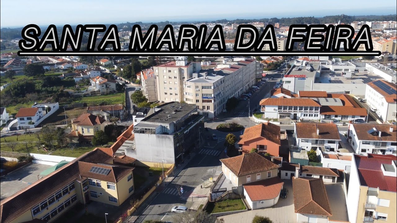 Santa Maria da Feira Vista Aérea