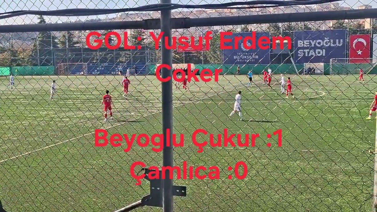 Beyoğlu Çukur Sk & Çamlıca Sk 1.Yarı Sal ligi müsabakasi 