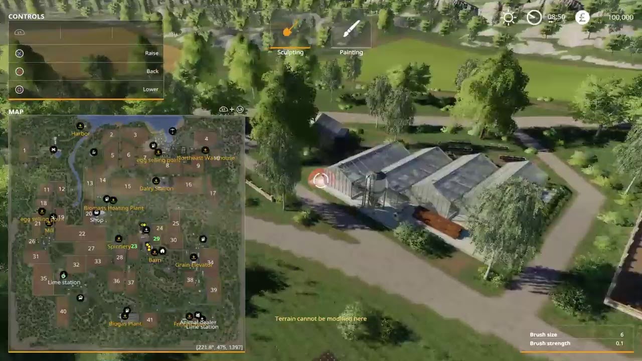 Fs19 Bjornholm 2k20 map tour console release - YouTube