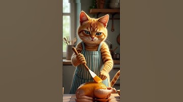 Hilarious AI Animated Cat and Duck | Funny Animal Cartoon Video #3danimation #duck #cat