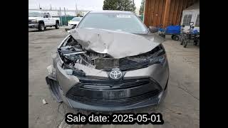 VIN: 2T1BURHE3JC061805 - 2018 Toyota Corolla- L