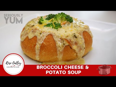 Broccoli Soup | Broccoli Cheese and Potato Soup