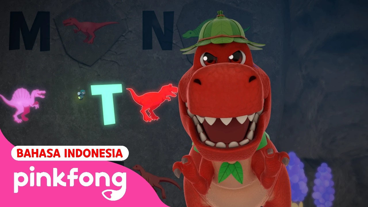 Belajar Behitung, Alfabet, Warna Kumpulan Lagu Dinosaurus | Lagu Populer | Pinkfong Indonesia