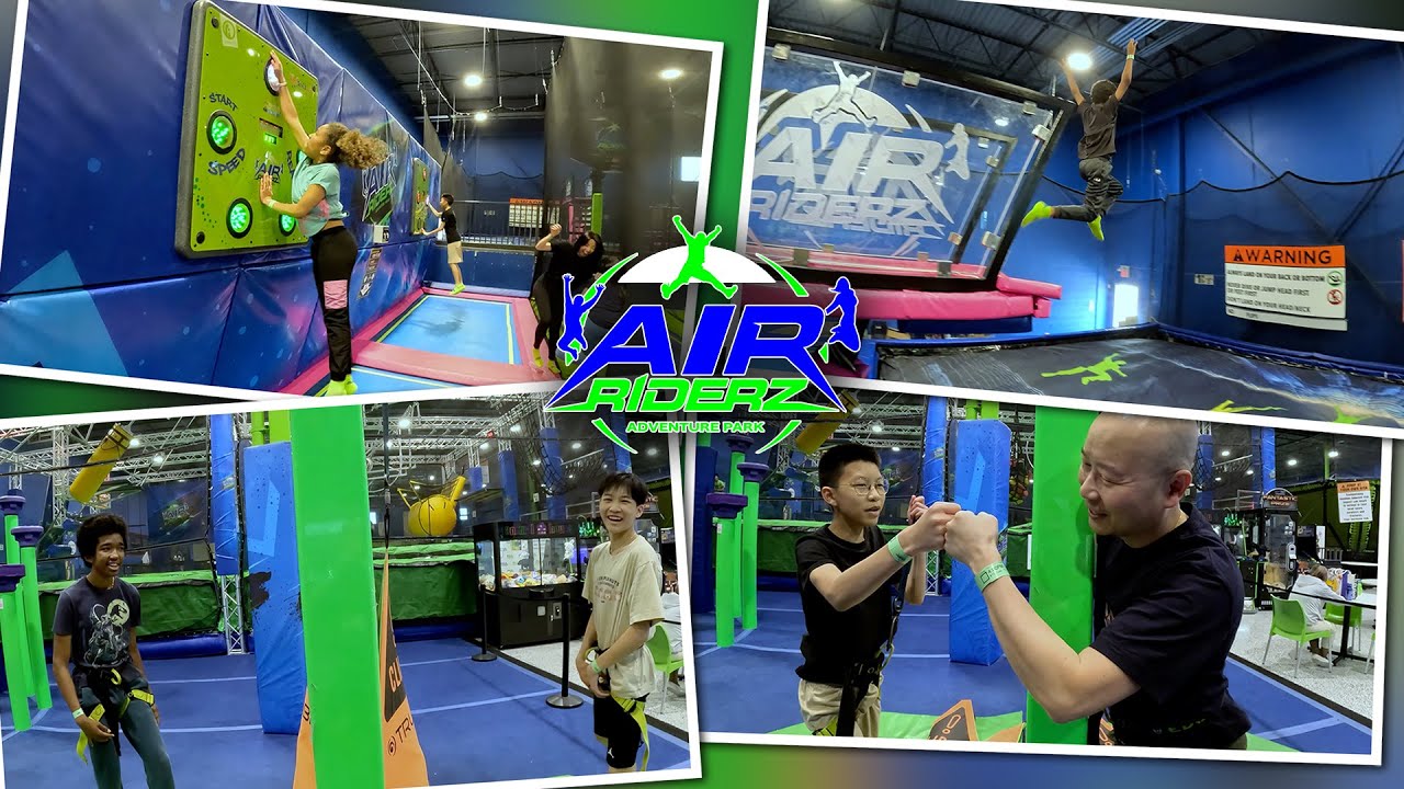 Air Riderz Adventure Park - Mississauga - YouTube