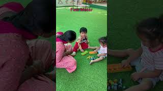 #finemotor #1240 #kidslearning #toddlerlearning #buildingblocks #playschool #guntur #india