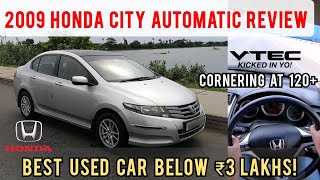 2009 Honda City review | Best automatic used car under 3 lakhs | VTEC is AMAZING | JRS Cars