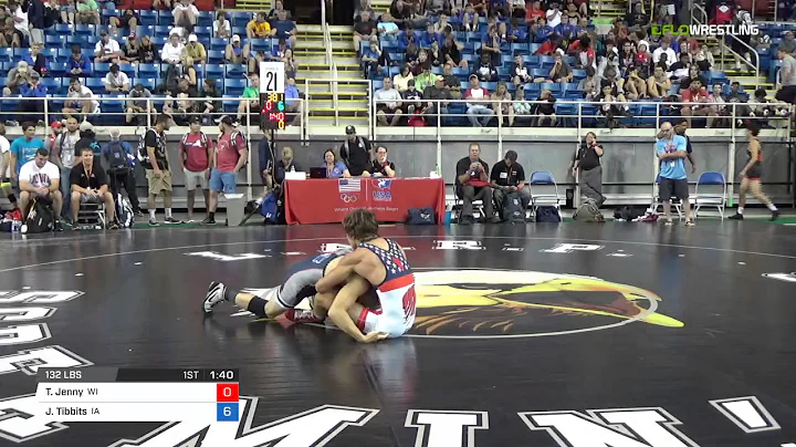 Junior FS 132 Round of 64 - Tristan Jenny (WI) vs....