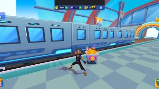 Subway Princess DM, juego en solitario por la mañana, Ninja, corre más rápido, disfruta #juegos #... screenshot 4