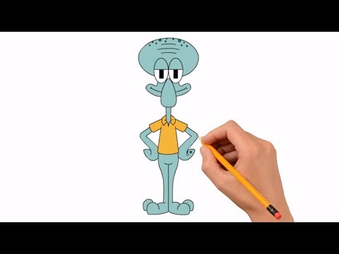 Video: Cara Menggambar Squidward Secara Bertahap