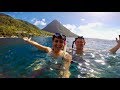 Snorkeling Crystal Clear Water Next to VOLCANO! St Lucia Ladera Resort| Travel Vlog