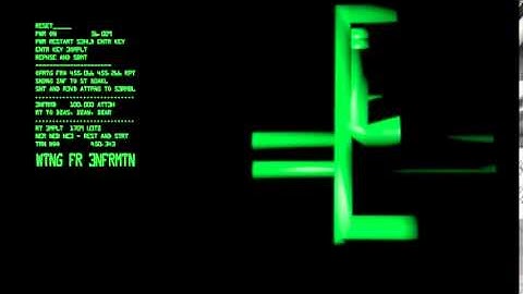 Sci Fi Computer Screen