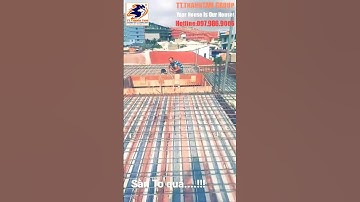 Thi công công tác cốt pha, thép dầm sàn nhà anh Tiến tại Tân Phong Biên Hòa  #shorts
