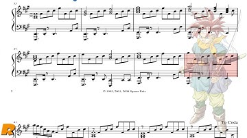 corridors of time  | chrono trigger | piano tutorial