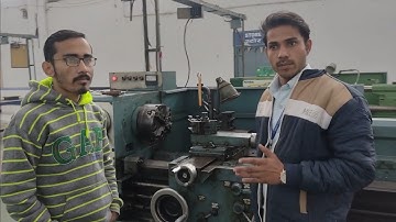 AUTO FEED AND THREADING OPERATION ON NH22 LATHE MACHINE