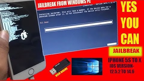 Jailbreak iOS 14.5| iOS 14.6| from windows pc