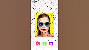 Fashion Pixel Art Coloring Book Pages