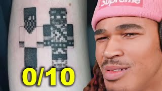 I rated my viewers tattoos