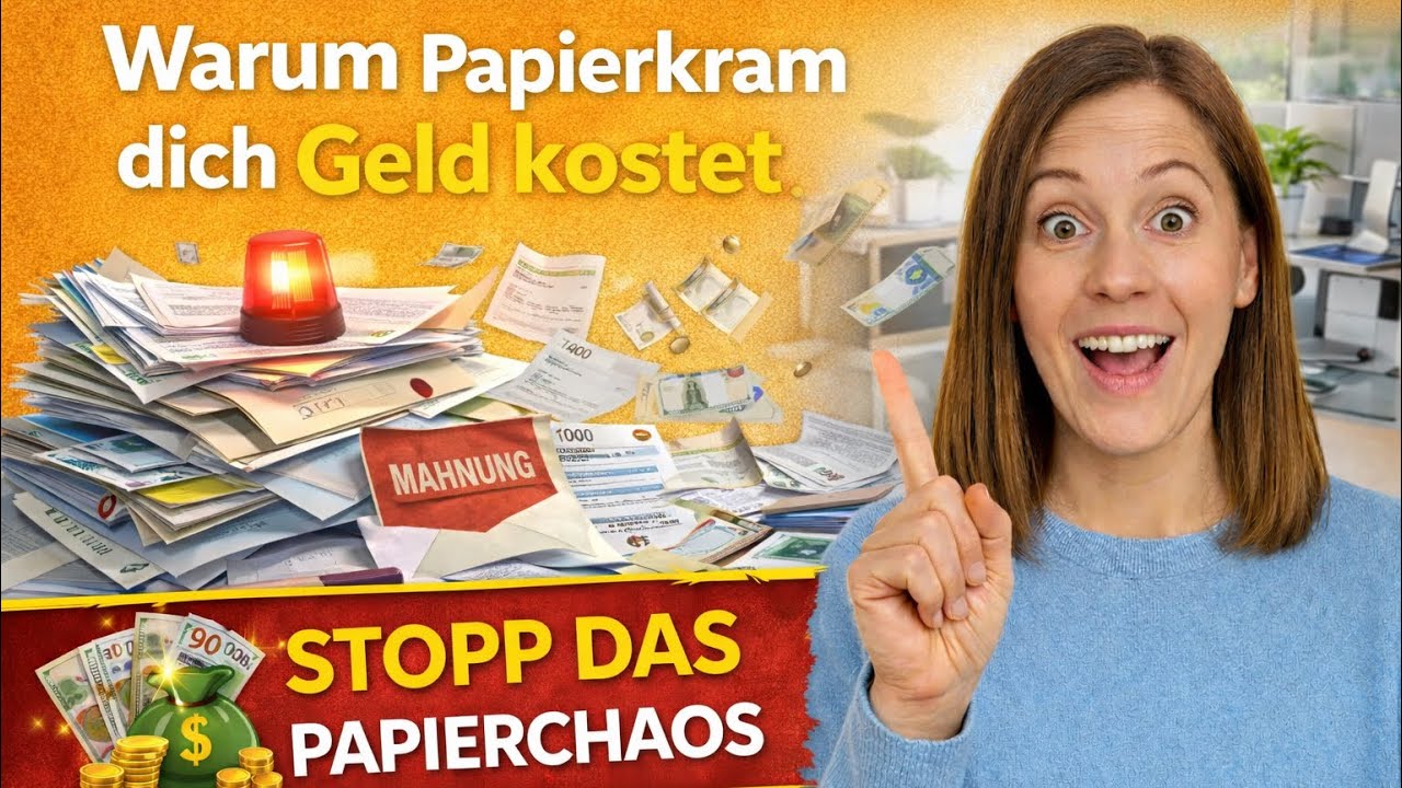 Ordnung bei Dokumenten: Der einfache Weg zu mehr Überblick und finanzieller Sicherheit