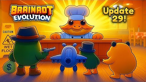 New CADABRA RESTAURANT Update In Brainrot Evolution! (Roblox)