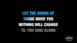 Sing Your Heart Out in the Style of "Stingray Music" with lyrics (no lead vocal)
