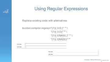 Modernizing your GUI application with isCOBOL