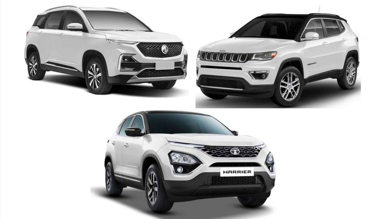 Tata Harrier Vs MG Hector Vs Jeep Compass Car Comparison 2020 Tata 