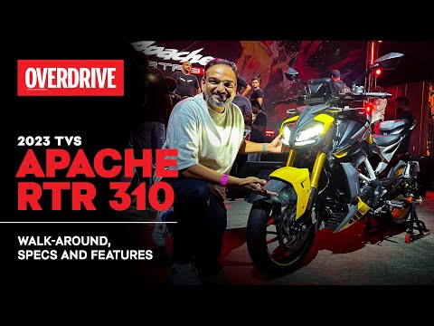 2023 TVS Apache RTR 310 - walk-around, specs and features | OVERDRIVE