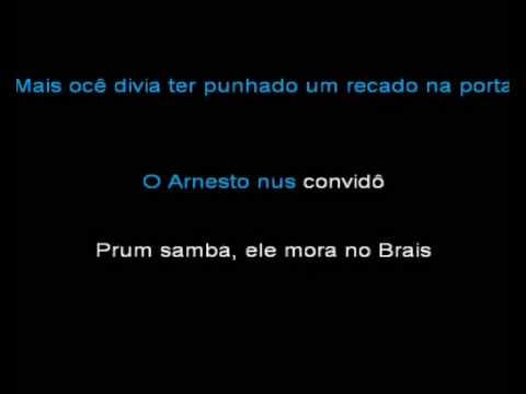 Adoniram Barbosa Samba Do Arnesto Karaoke Adoniram Barbosa Samba Do Arnesto Karaoke