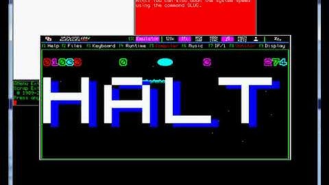Astroball - Sinclair QL - emulador QPC II 4.02 ZeXcel 0.33