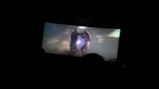 Танос против Железного Человека - РЕАКЦИЯ ЗАЛА Мстители: Война бесконечности