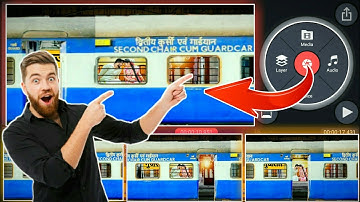 3D Train Moving Status Editing | Kinemaster Train Video Editing In Sambalpuri | Status Making Video