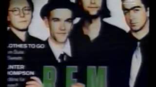 R.E.M. 1993 - &#39;Anton, The Sleeves’, MTV, UK (Short R.E.M. excerpt from this Anton Corbijn feature)