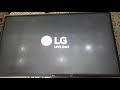 Fix LG 42lf5800 blocked on LG logo