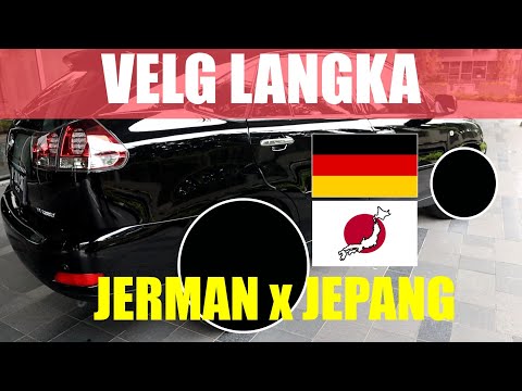 Modifikasi Velg Langka (Toyota Harrier - Lexus RX 2nd Gen) - Proses Instalasi & Garage Tour