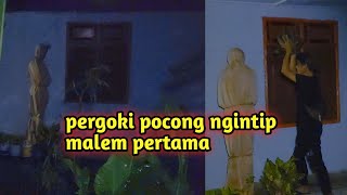 Pocong Ngintip Pengantin Baru