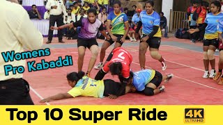Top 10 Super Ride | Womens Pro Kabaddi | Yuvarathna Trophy | Swasthik Friends Club screenshot 4