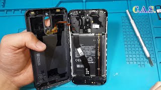 Redmi 8 упал в воду, не включается, перезагружается, разборка сборка, не включается, перезагружается