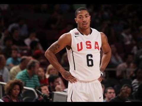 derrick rose usa jersey