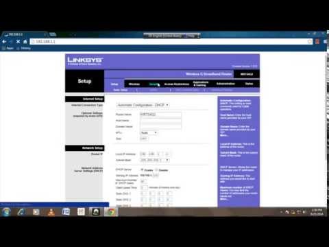 Change Linksys Wifi password In two Minutes - YouTube